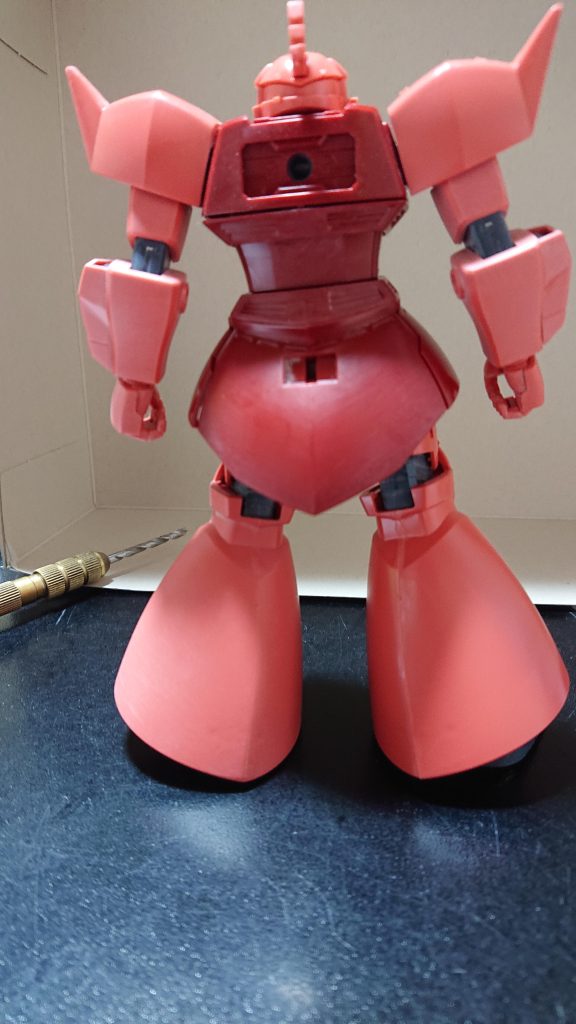 制作にあたり、試しで右足側だけ延長してバランスを見ましたが結局両足実施する事に・・