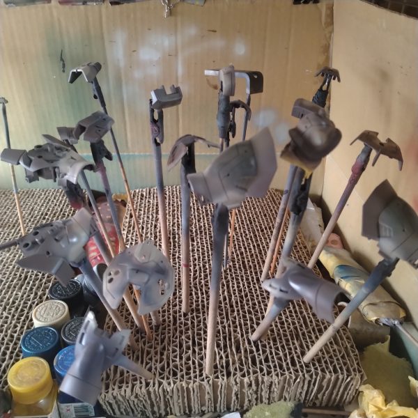 HG高機動型地上用ザクウォルド機制作