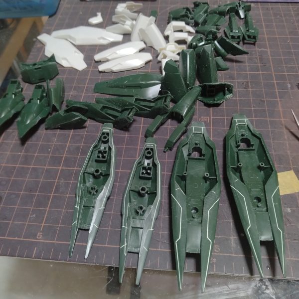 HGレギンレイズジュリア(妄想鉄華団仕様）制作