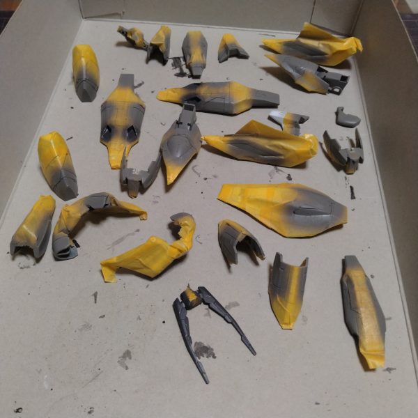 HGレギンレイズジュリア(妄想鉄華団仕様）制作