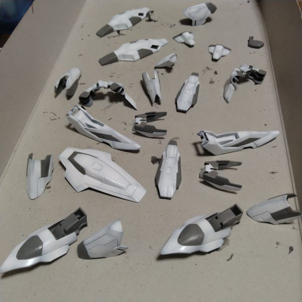 HGレギンレイズジュリア(妄想鉄華団仕様）制作