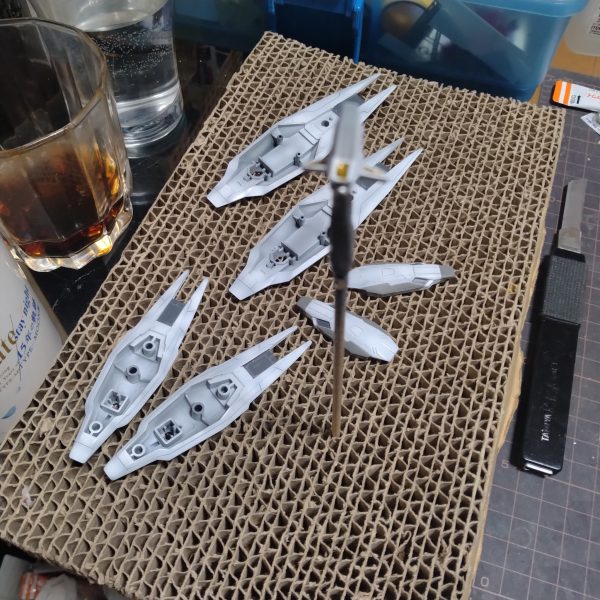 HGレギンレイズジュリア(妄想鉄華団仕様）制作