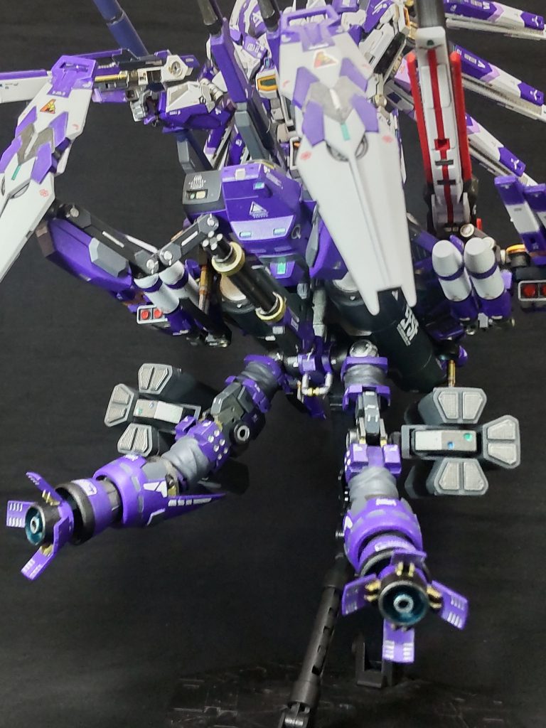 30mmのレッグユニットは、このために買いました😄。元のままでは短かったので延長してます😁。