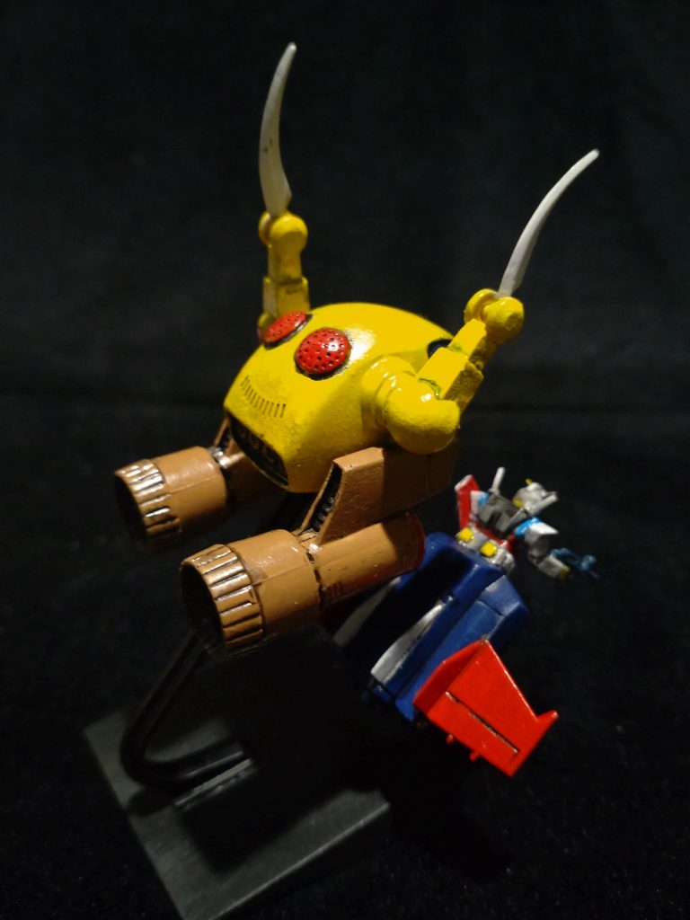 キットの出来はかなり良いです。特にガンダムの造形はオーパーツ感があります。