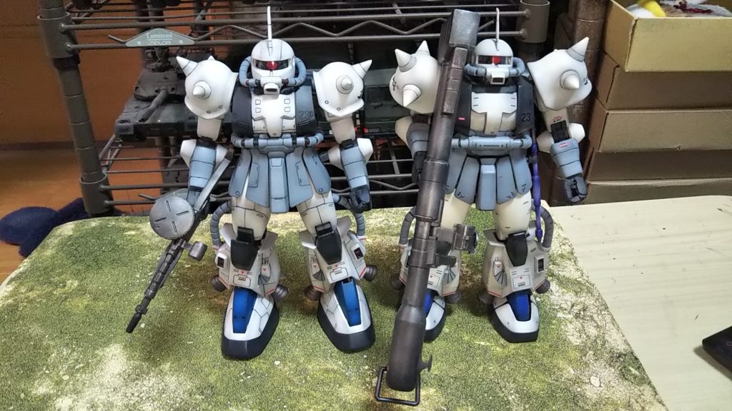 シン・マツナガカスタム機ver2.0と比較💦