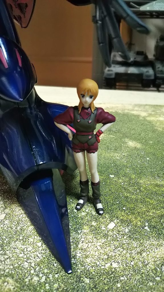 当時付属していたエルピープル（当時塗装しました💦）