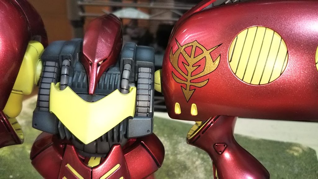 ジオンマーク💦（デカールで再現💦）