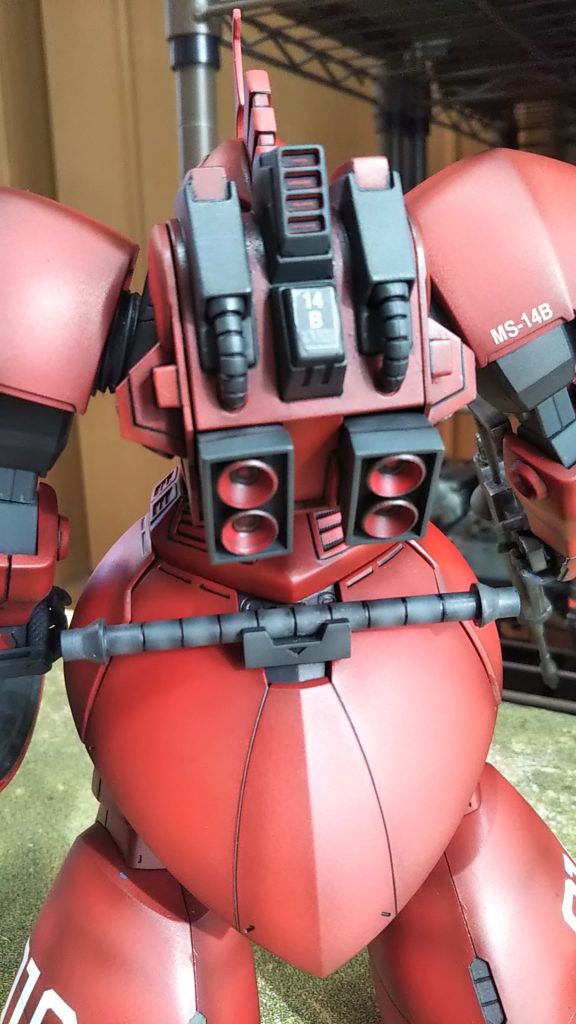 B型バックパックとビームナギナタ💦