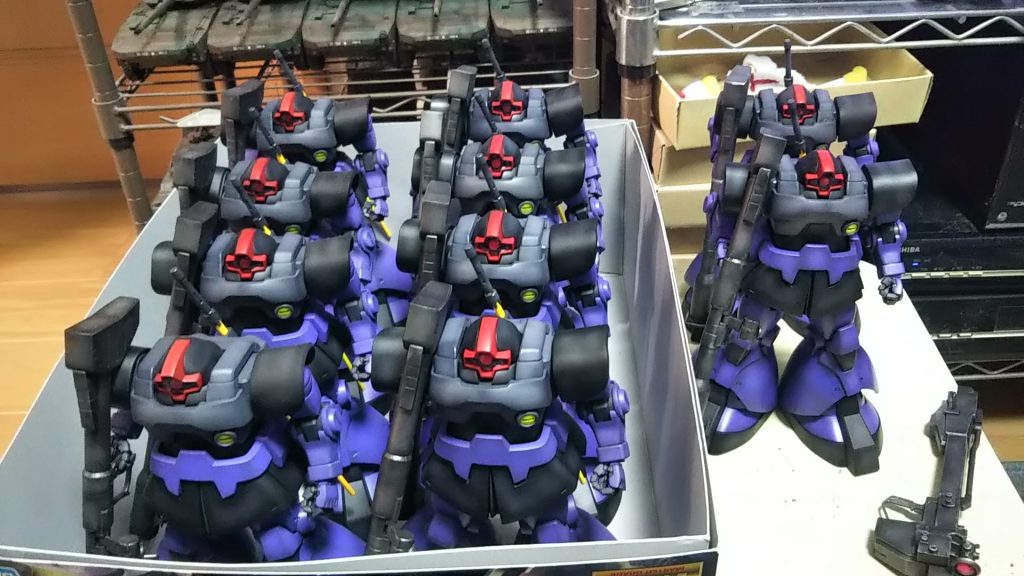 あと２つ💦本投稿が上がる頃には11を塗装しる予定であります💦