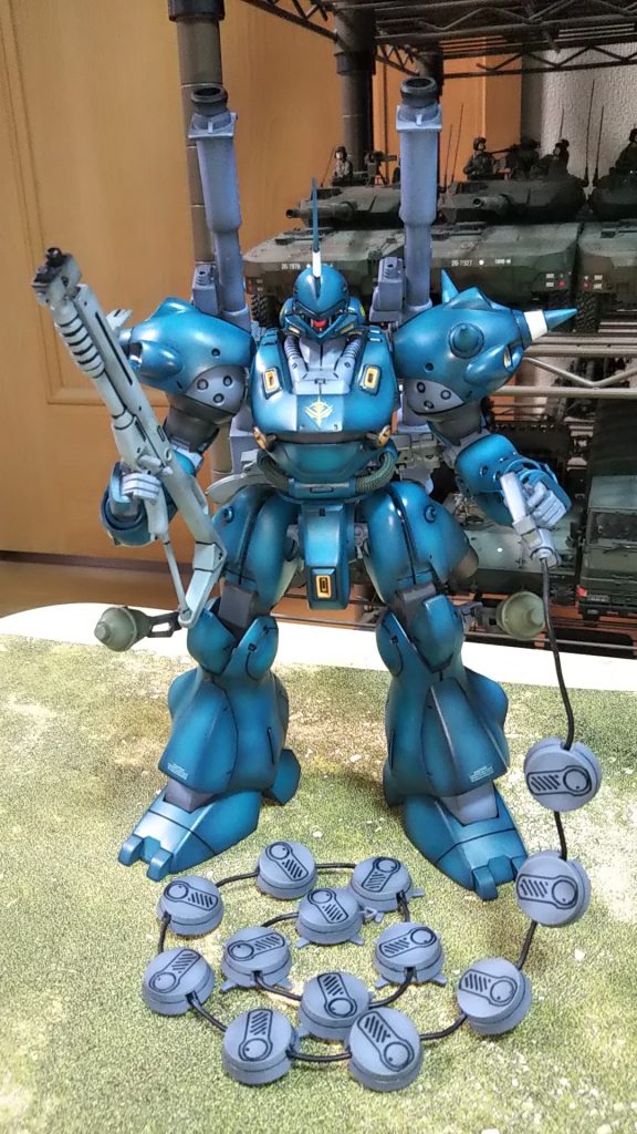 正面💦2000年代初頭に制作した作を今の作風に明暗入れて塗装し直しております💦