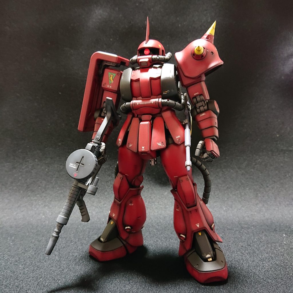 デカールやバーニアの色などで情報量アップした感じになりました