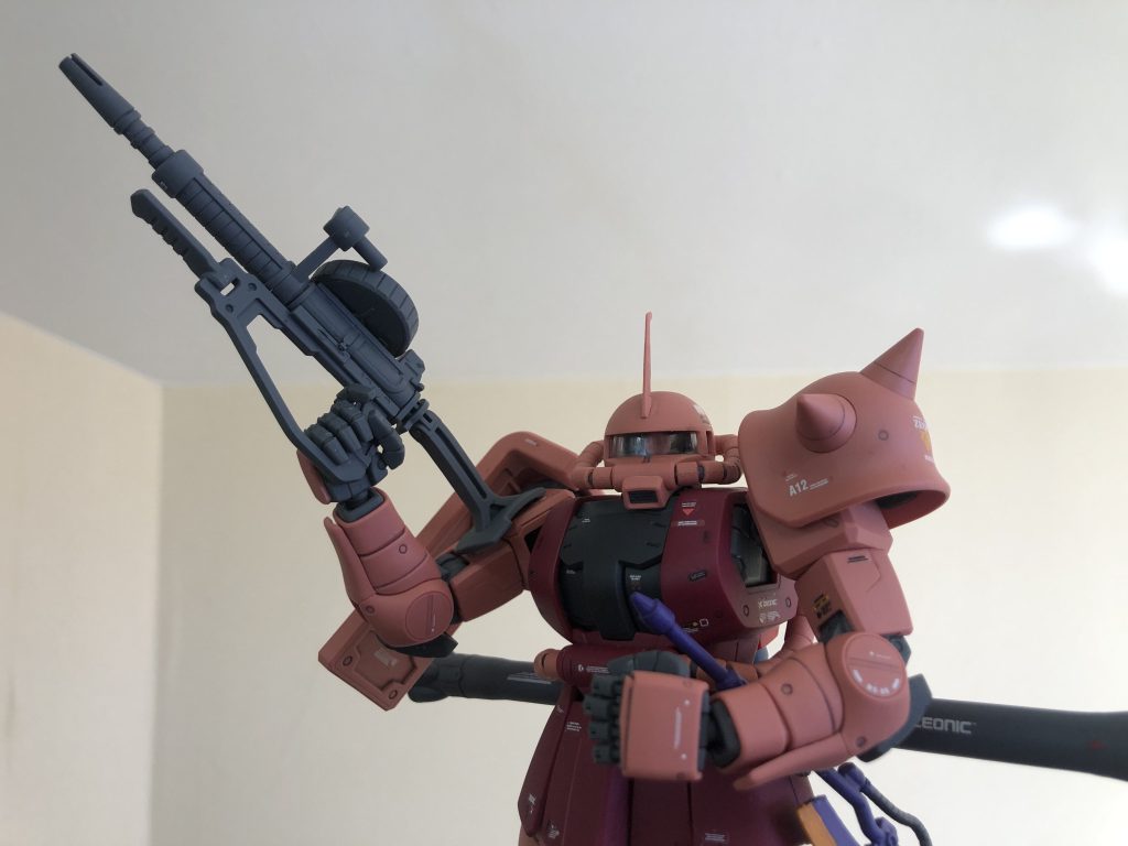 MG 1/100 MS-06S シャア専用ザクⅡ Ver.2.0–9枚目/制作者：takao_s