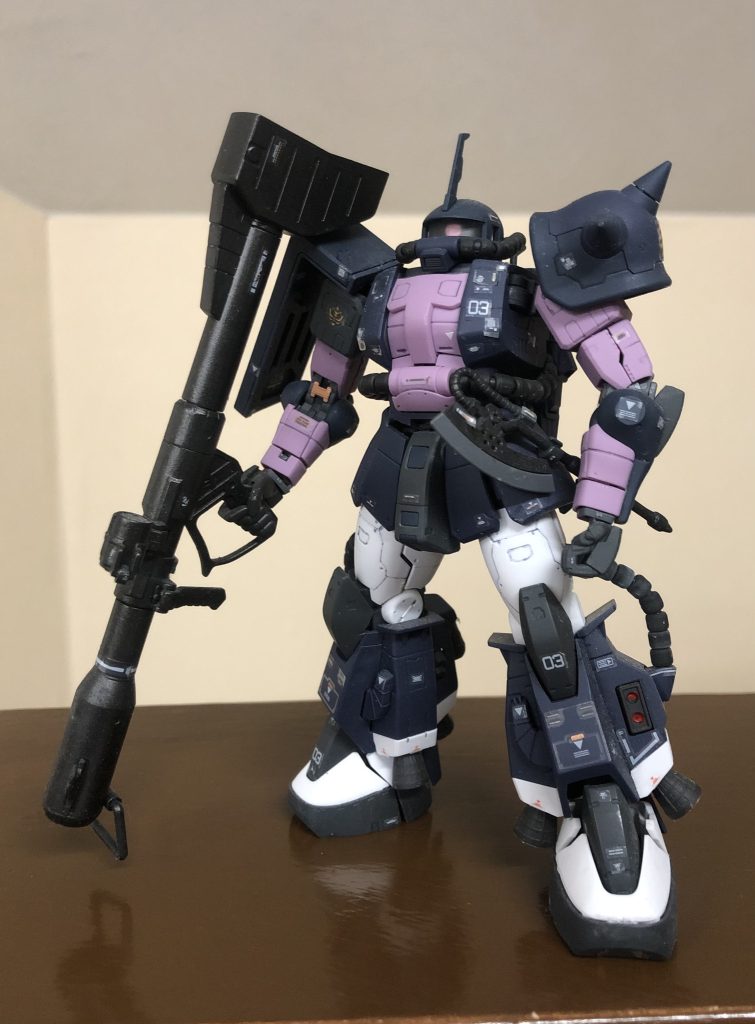 RG 1/144 MS-06R-1A ザクⅡ 黒い三連星　高機動型–7枚目/制作者：takao_s