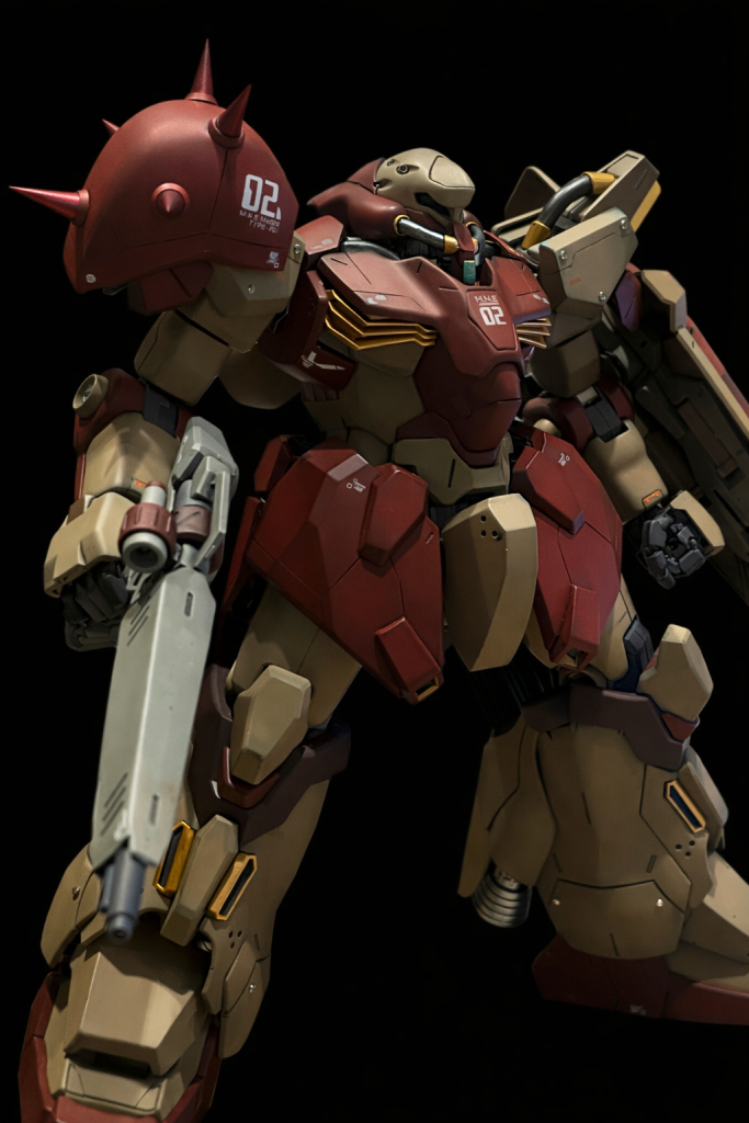 HG 1/144 メッサーF01型–3枚目/制作者：kumasan