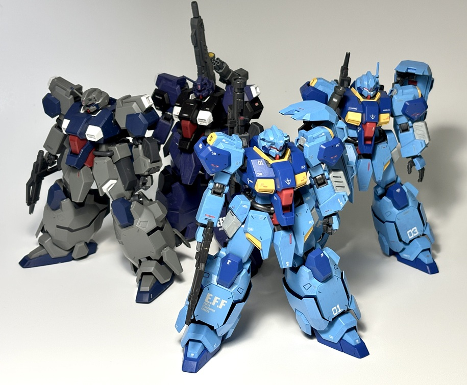 我が家のグスタフ・カール軍団。来週もう1機増えます。ドーラ・カール 風https://gumpla.jp/hg/25300921グスタフ・カール スナイパー(オリジナル機)https://gumpla.jp/hg/751486