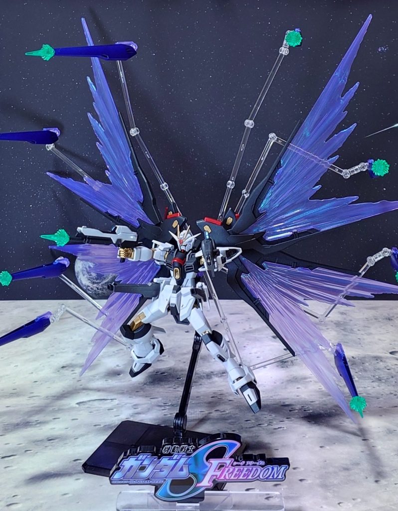HGCE 1/144 ストライクフリーダムガンダム弐式&光の翼エフェクトセット