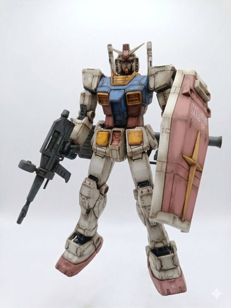 MG 1/100 RX-78-2ガンダム Ver.ONE YEAR WAR 0079–3枚目/制作者：ゆうさん