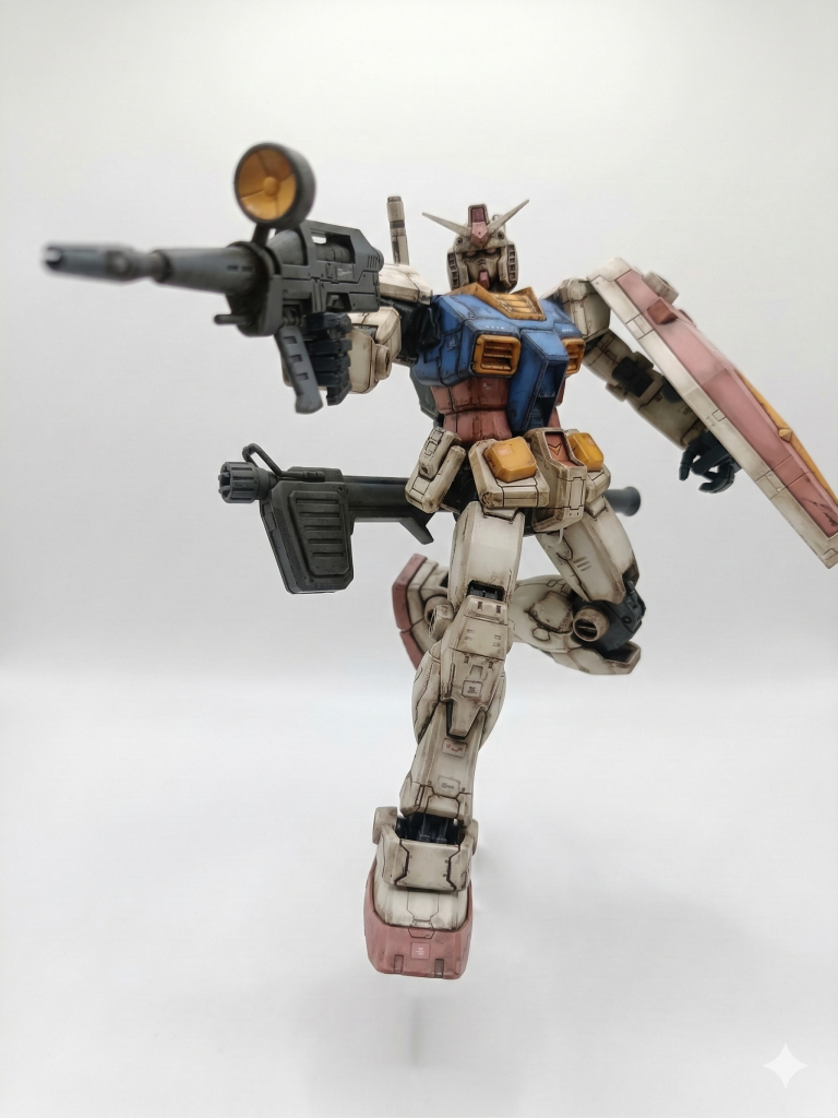 MG 1/100 RX-78-2ガンダム Ver.ONE YEAR WAR 0079–4枚目/制作者：ゆうさん