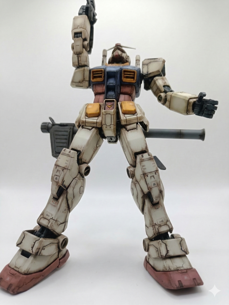 MG 1/100 RX-78-2ガンダム Ver.ONE YEAR WAR 0079–6枚目/制作者：ゆうさん