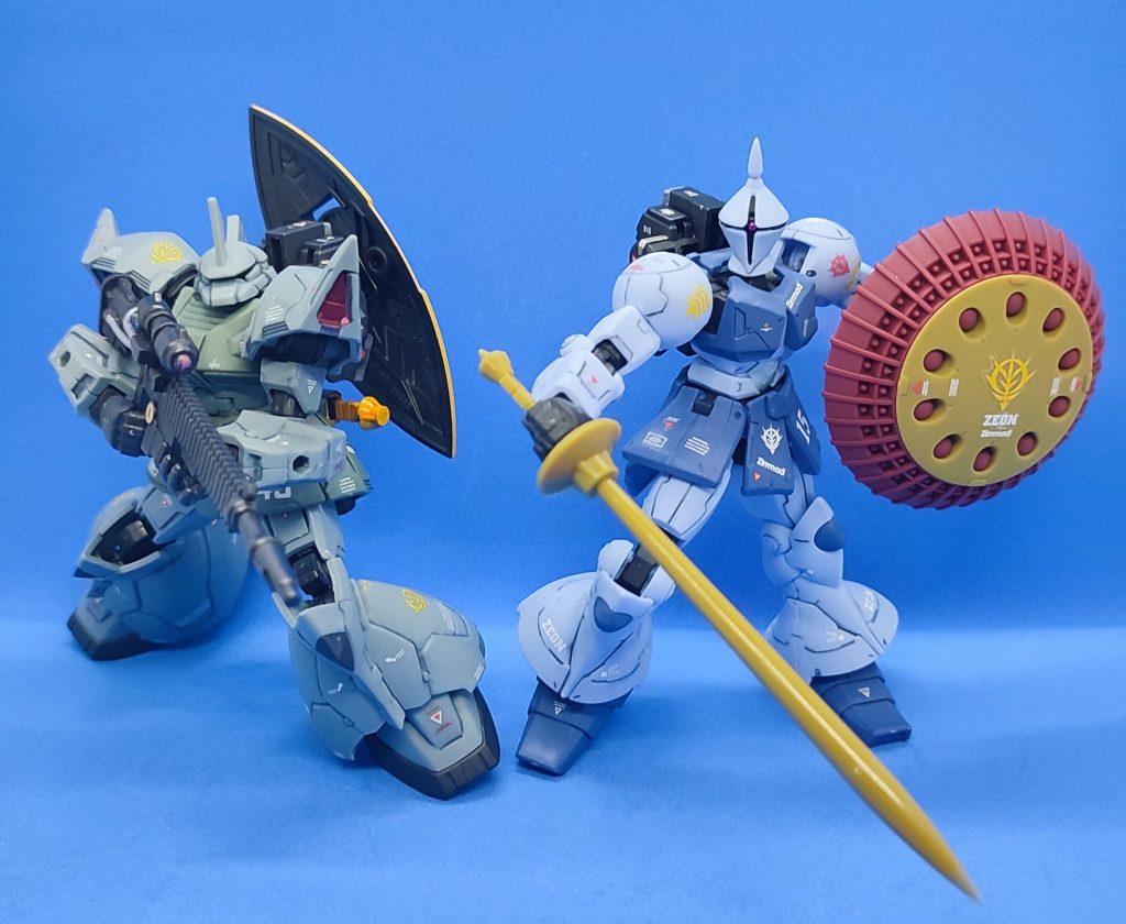 高機動型ゲルググとともに編成を組むことを望まれた…。