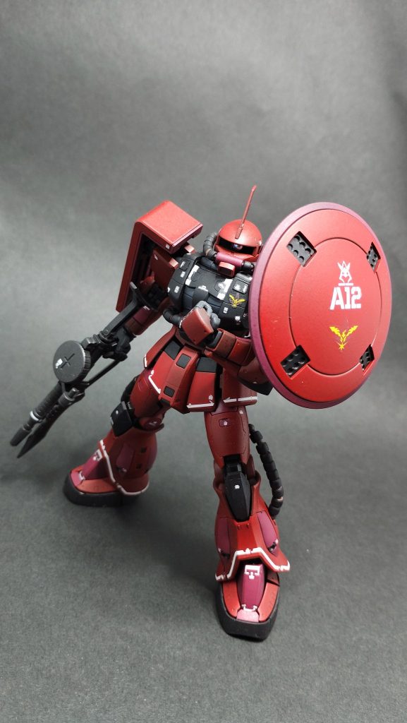　1/144 RG MS-06S シャア専用ザク(チームモンストル)　