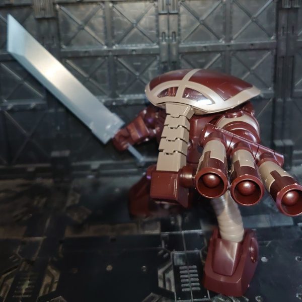 連休中にマックスターとジュアッグMSV素組(`･ω･´)（3枚目）