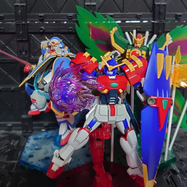 連休中にマックスターとジュアッグMSV素組(`･ω･´)（2枚目）