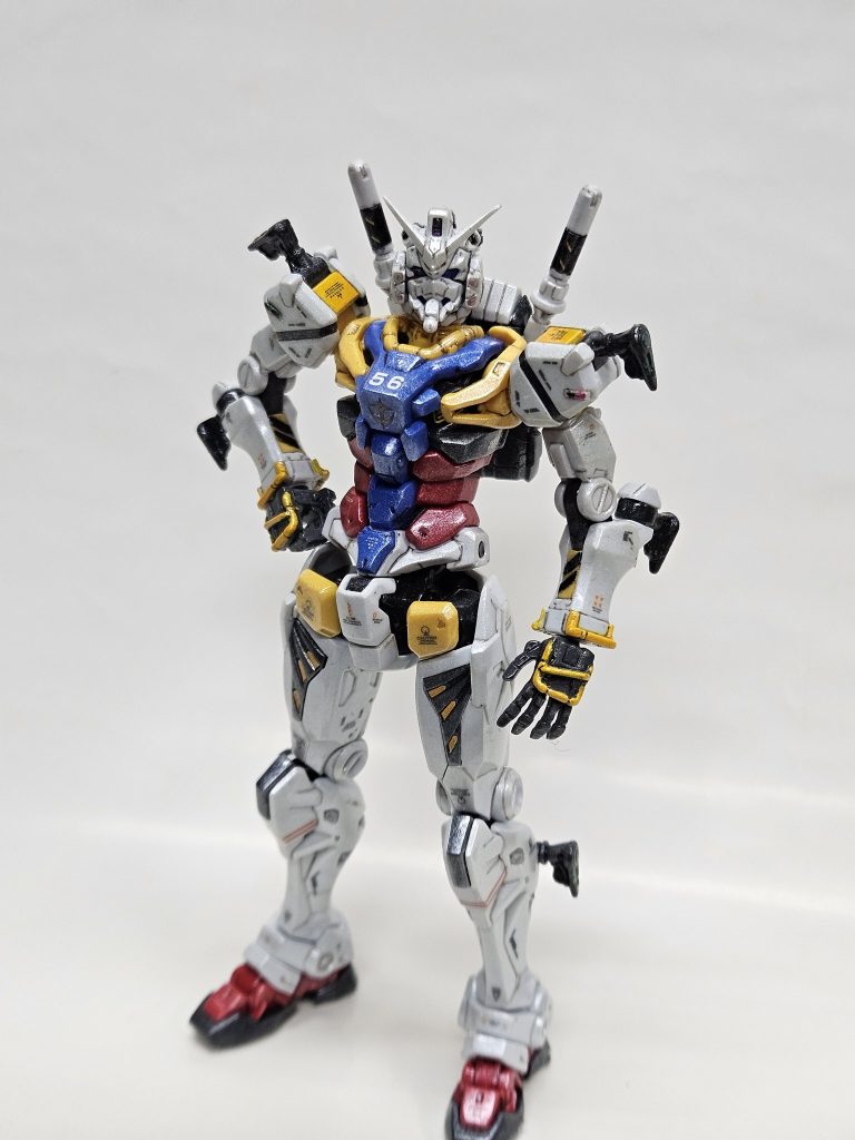 成形色+パール 白いガンダム