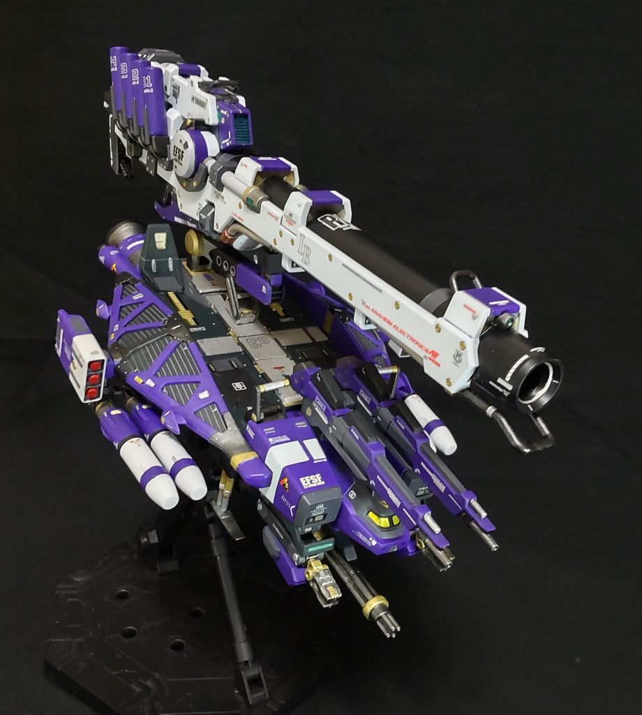 こちらが『HMBR装備』、そのままですね😁。HMBRを単体でも運用できる様にした突貫仕様のベースジャバー😁。棺桶と言われたボールの究極進化形😆。