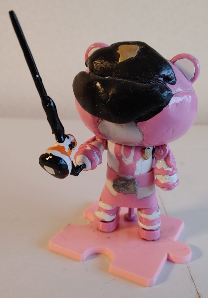 変形して、警棒モードに。