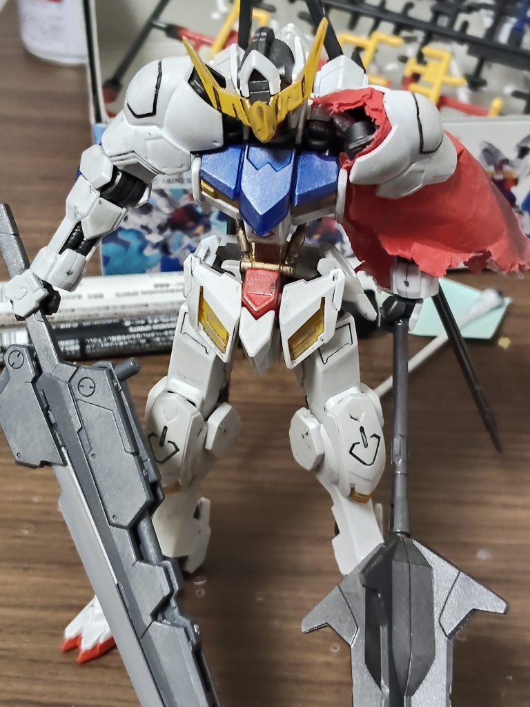 ウェザリング！バルバトスソリッドクリアだったもの