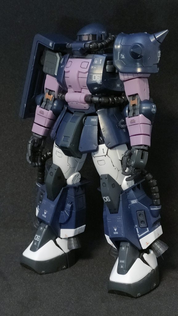 RG黒い三連星ザクⅡ完成しました