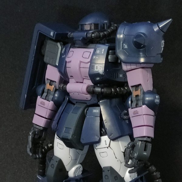 RG黒い三連星ザクⅡ完成しました