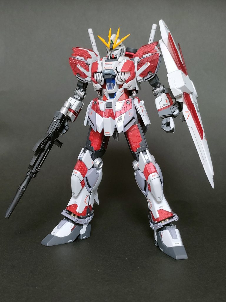 NTガンダムC装備♪初の全塗装…　