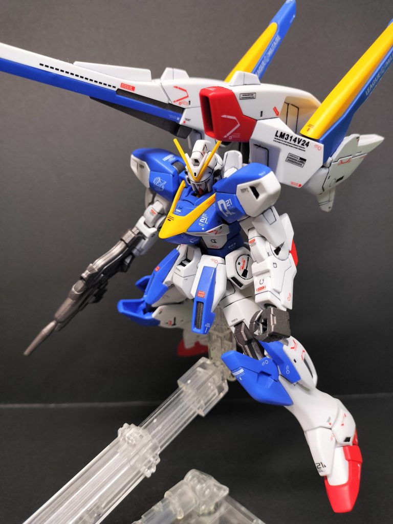 HGUC 1/144 LM314V23/24 V2バスターガンダム–3枚目/制作者：シュン