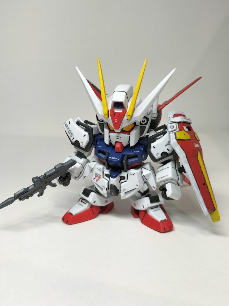 続いてエールストライク✨️なんだかんだ一番好きな装備(gundam-kao3)