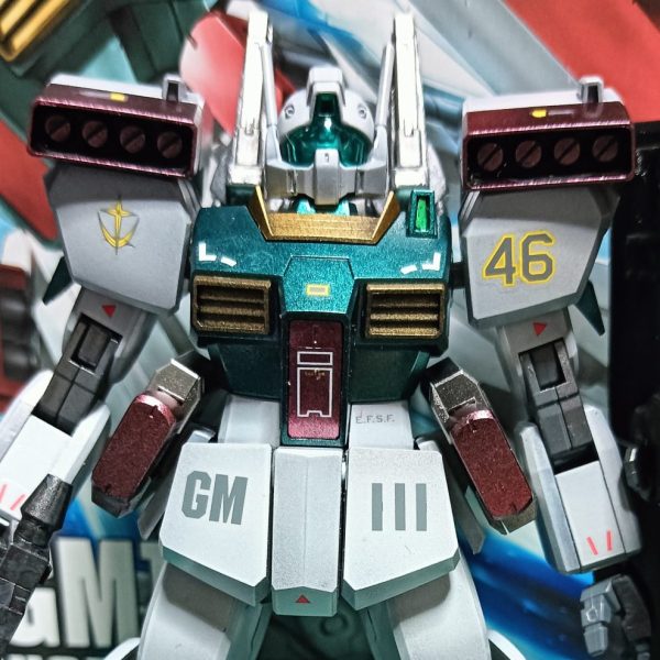 ジムⅢ　メタリック塗装