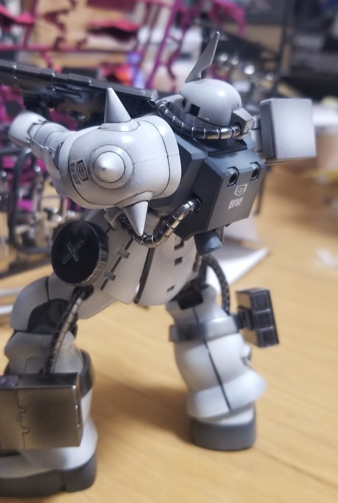 HG F2ザク連邦–3枚目/制作者：nabewobilly