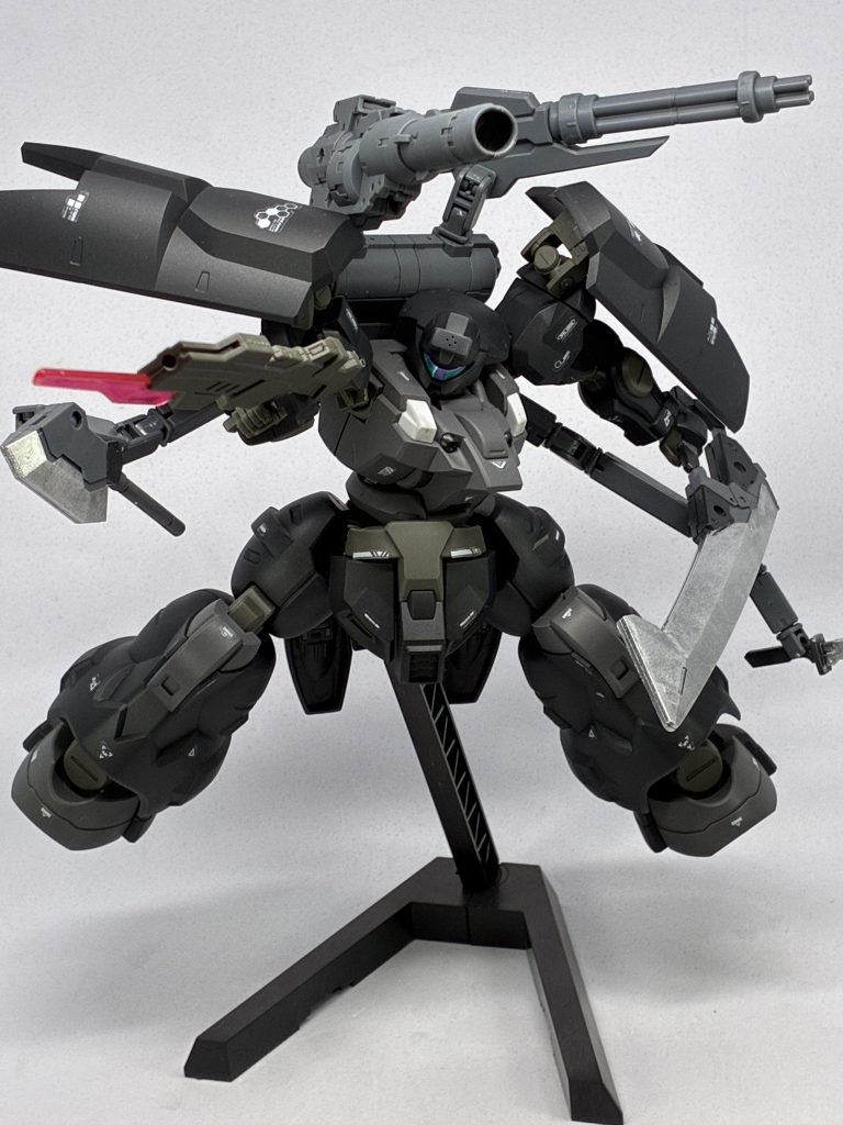 徐々に近接武器へ移行