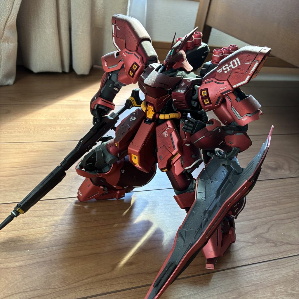 MGサザビー ver.ka｜ちっぷさんのガンプラ作品｜GUNSTA（ガンスタ）