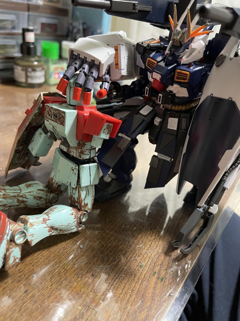 圧倒的火力でジムをねじ伏せる