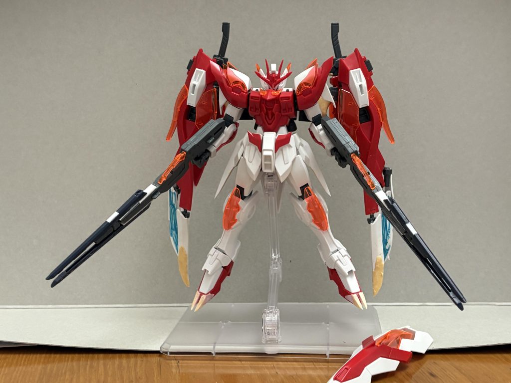 ほんとにプチ改造。素材はHGBFウイングガンダムゼロ炎RGウイングガンダムゼロEWRGストライクフリーダムHGBCバインダーガン