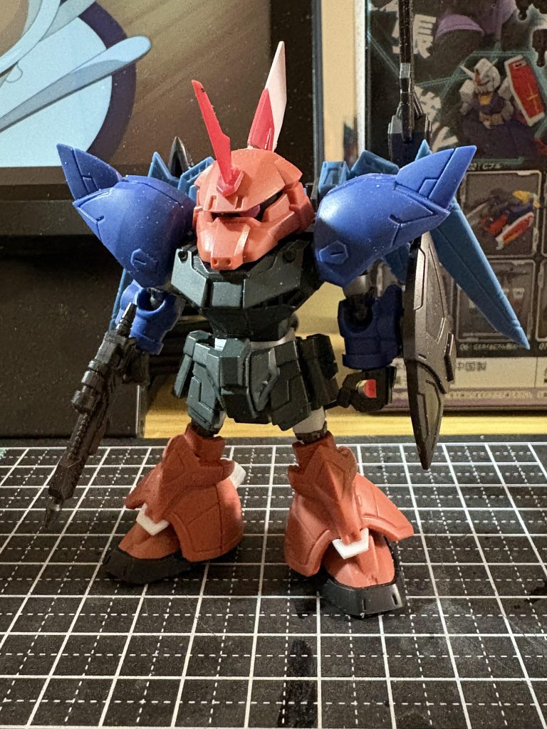 ゲルググとゲルググメナースのミキングでなんとなくSeed版ぽっくしてみました。&nbsp;