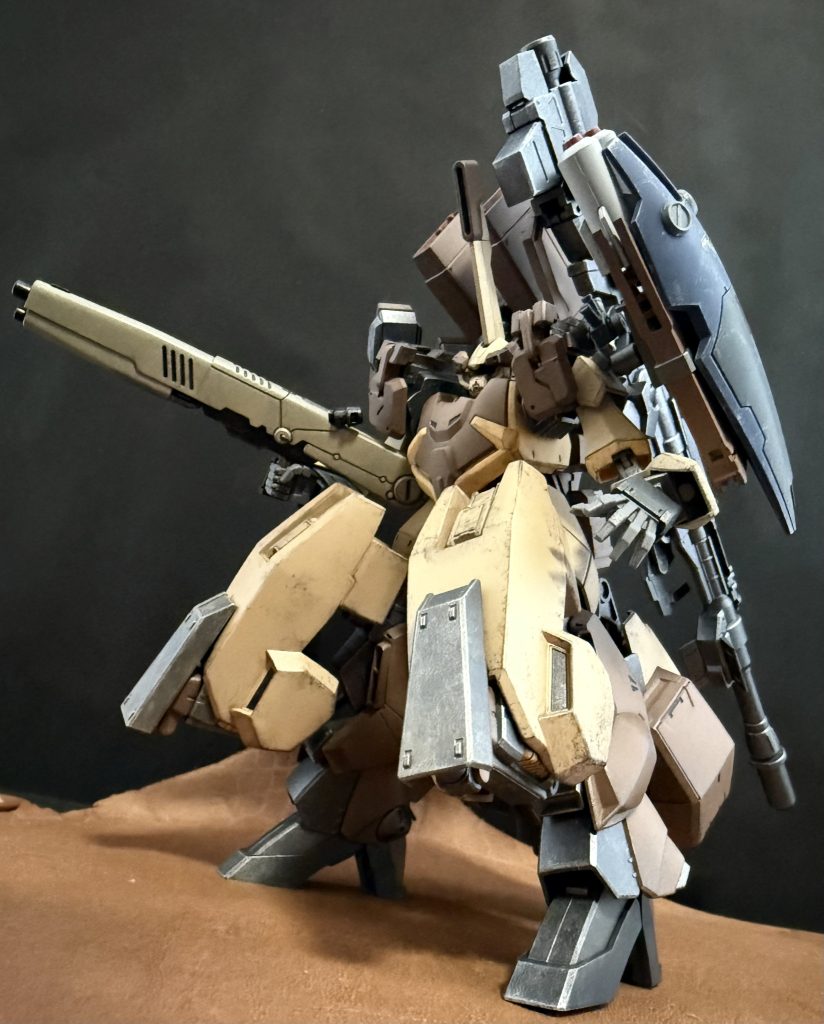 YRMS-154G［TG］バーザム陸戦試作機（地上高機動試験機）砲戦仕様型