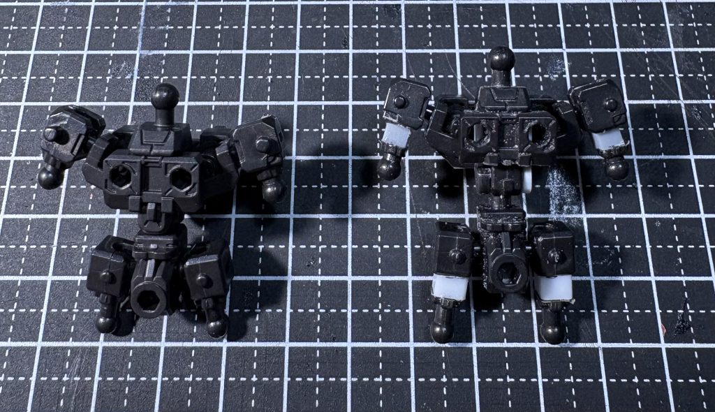 左-ノーマル、右-改修型