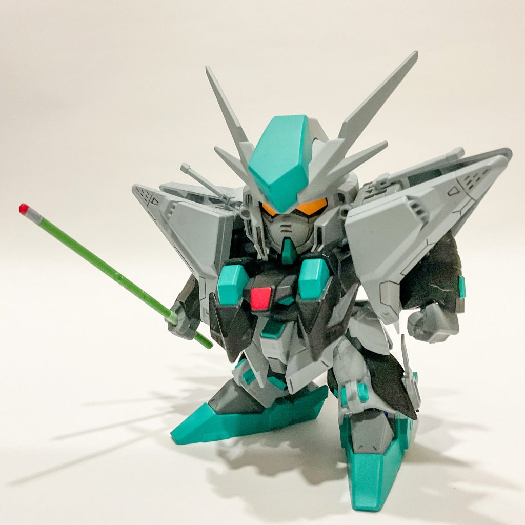 武器はネギではなく、お線香型のヒートサーベルです。 線香のハサウェイ