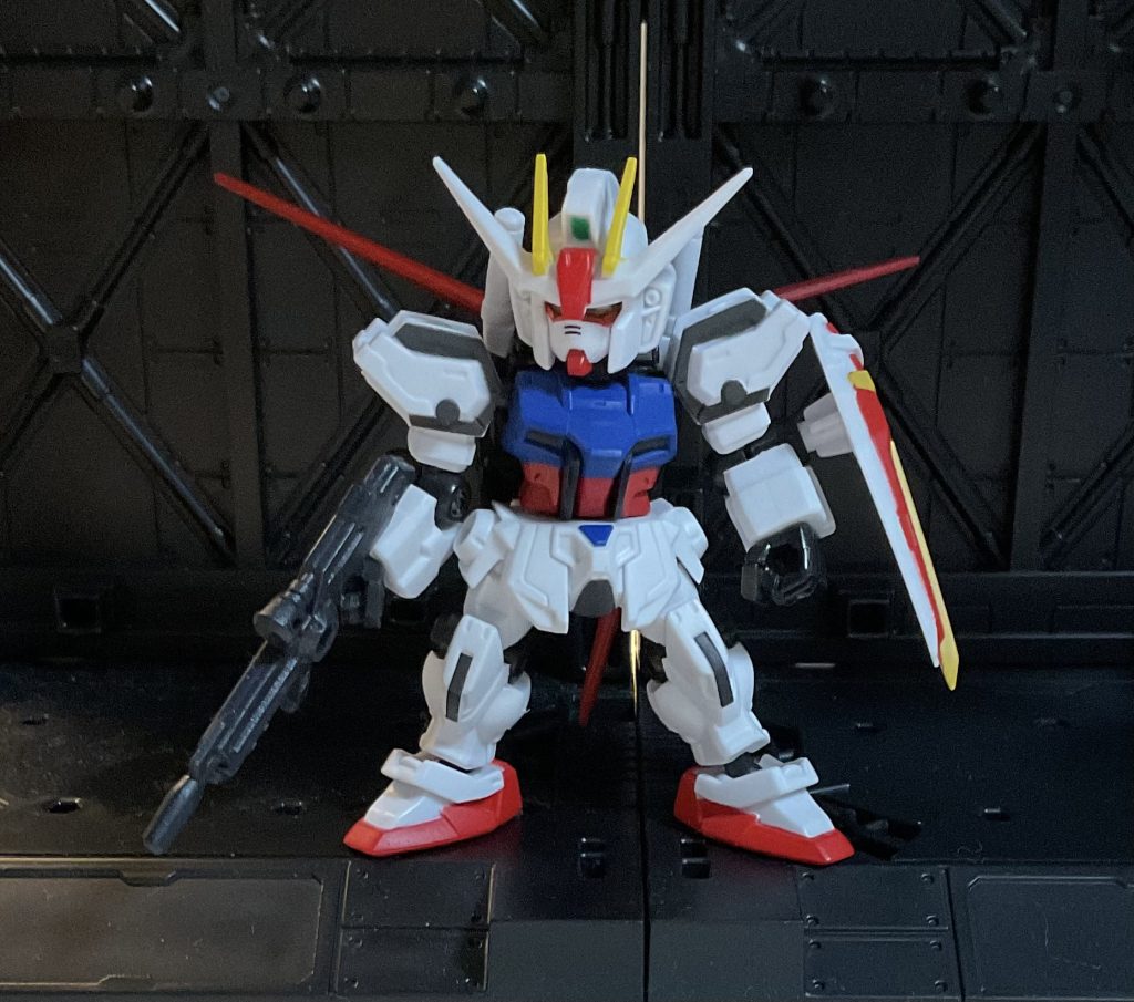 モビルスーツアンサンブルのみのエールストライク。これが1000円なんて信じられません。