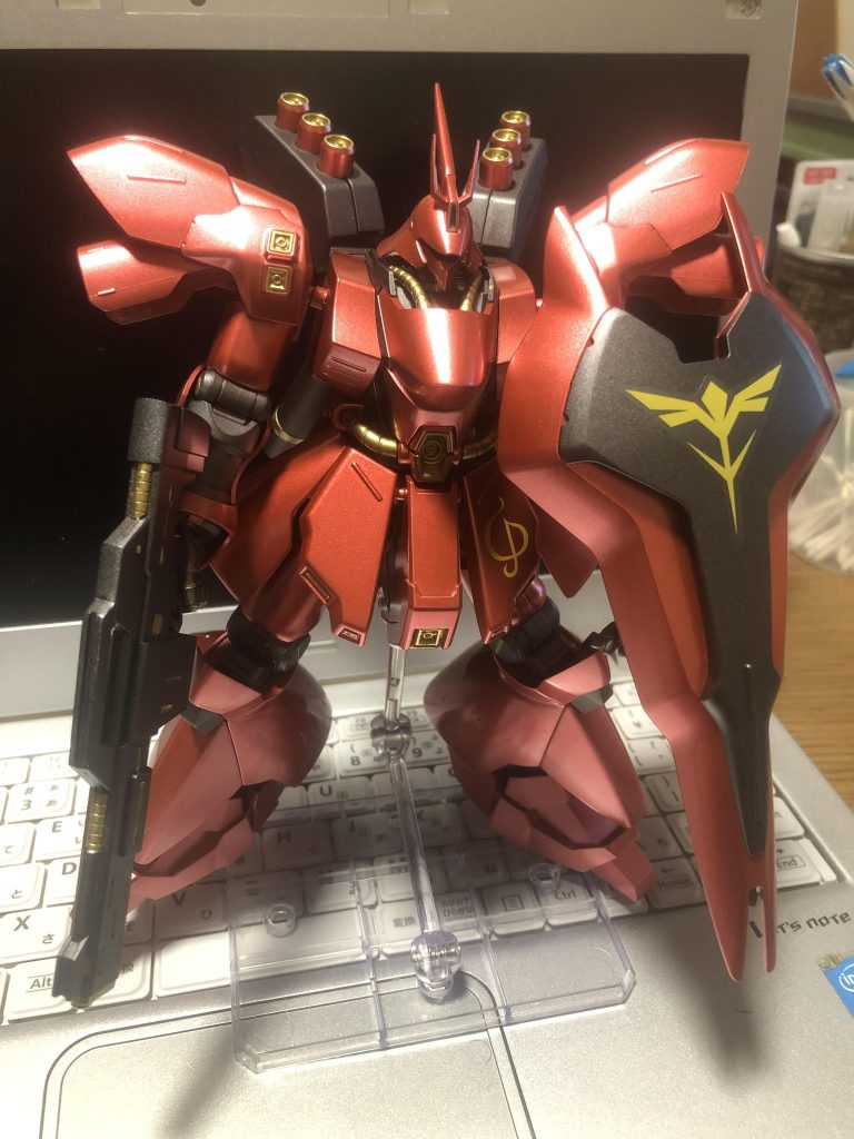 やっと出来た　テカテカサザビー–5枚目/制作者：hiro60n