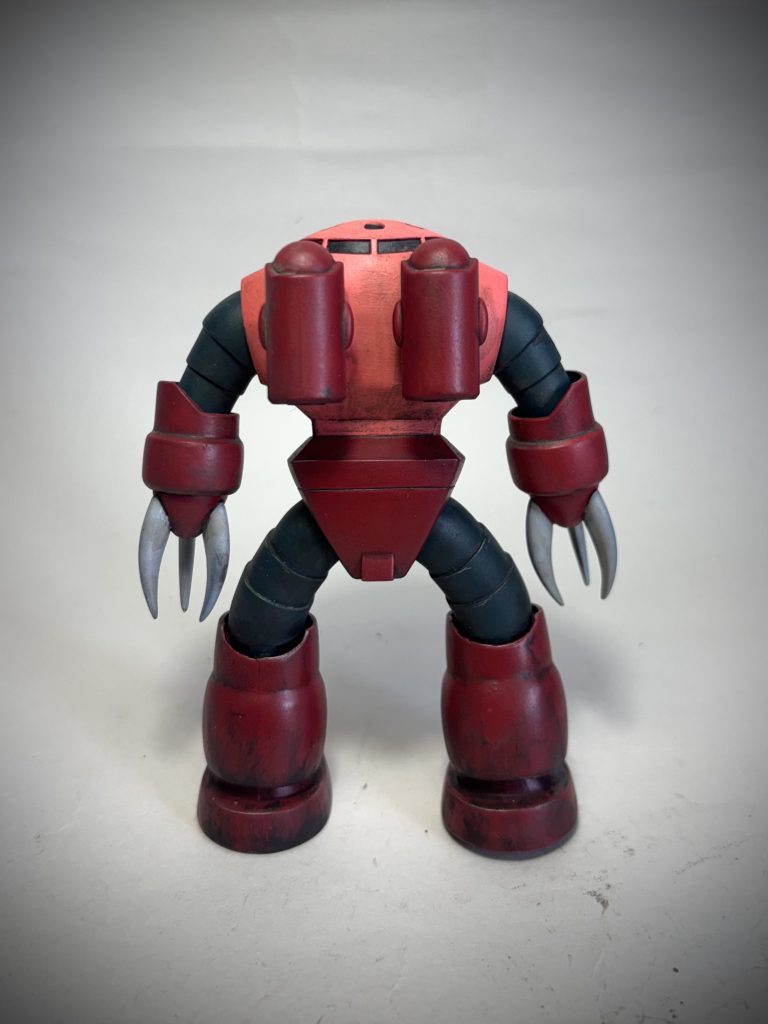 グレーグリーンとビリジアンと黒で、箱絵の緑味を表現してみたかったのですが、よくわからないですね笑