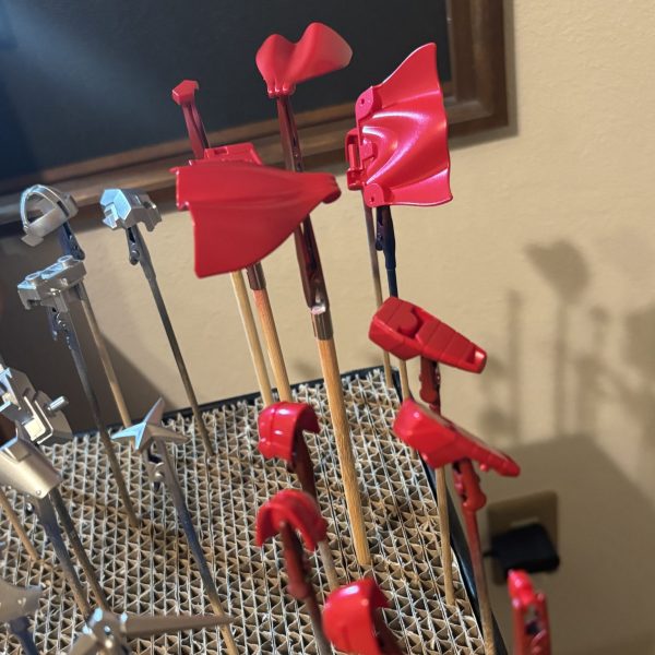 メタリックレッド